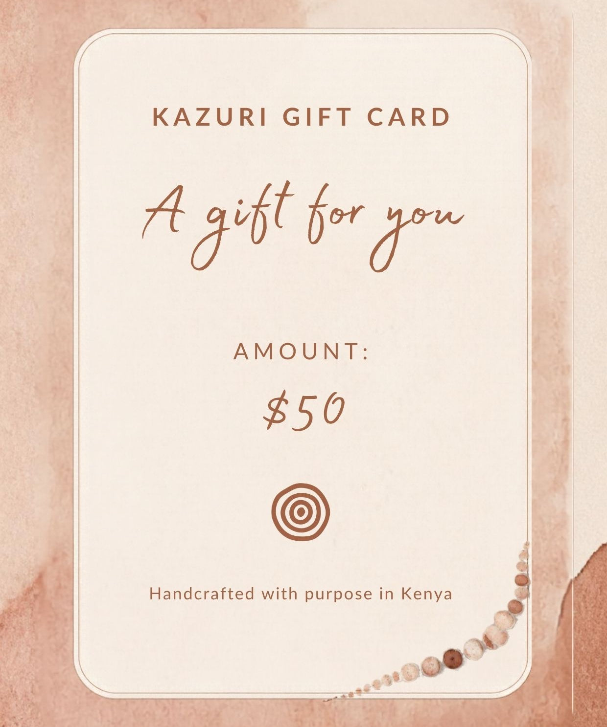 Kazuri GIft Card