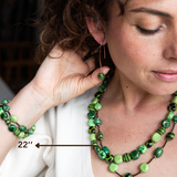 Green Star Yang Necklace