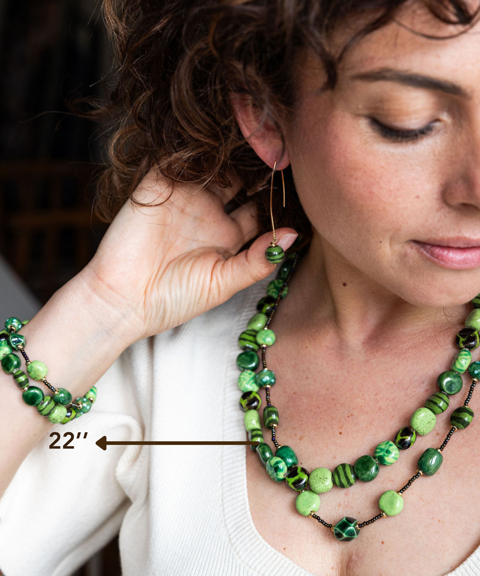 Green Star Yang Necklace