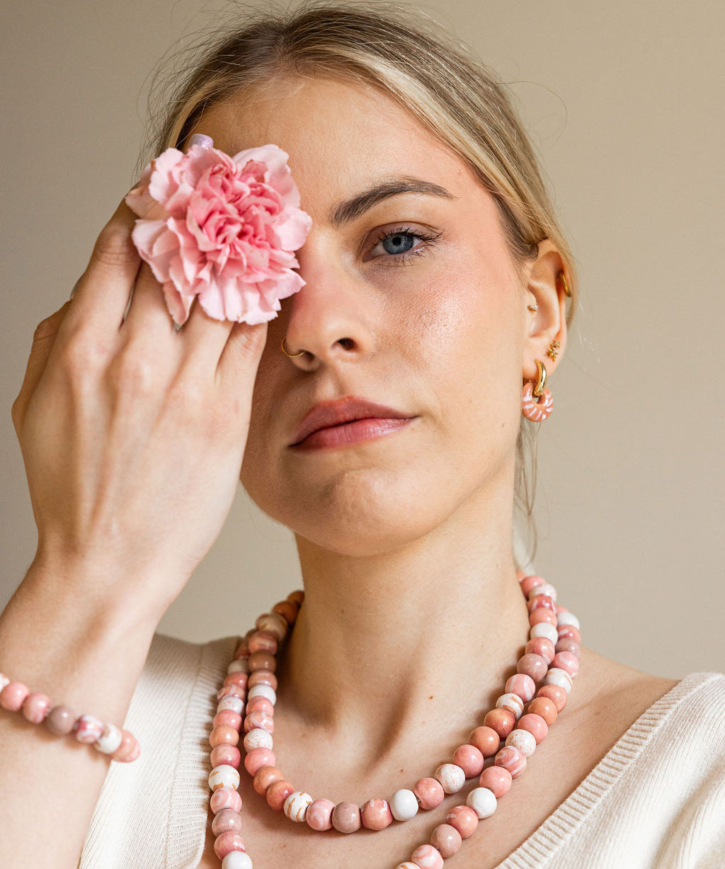 Heavenly Pink Necklace