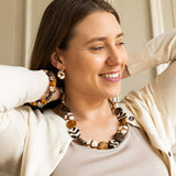 Safari Sunrise Hoop Earrings