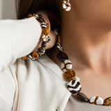 Safari Sunrise Hoop Earrings