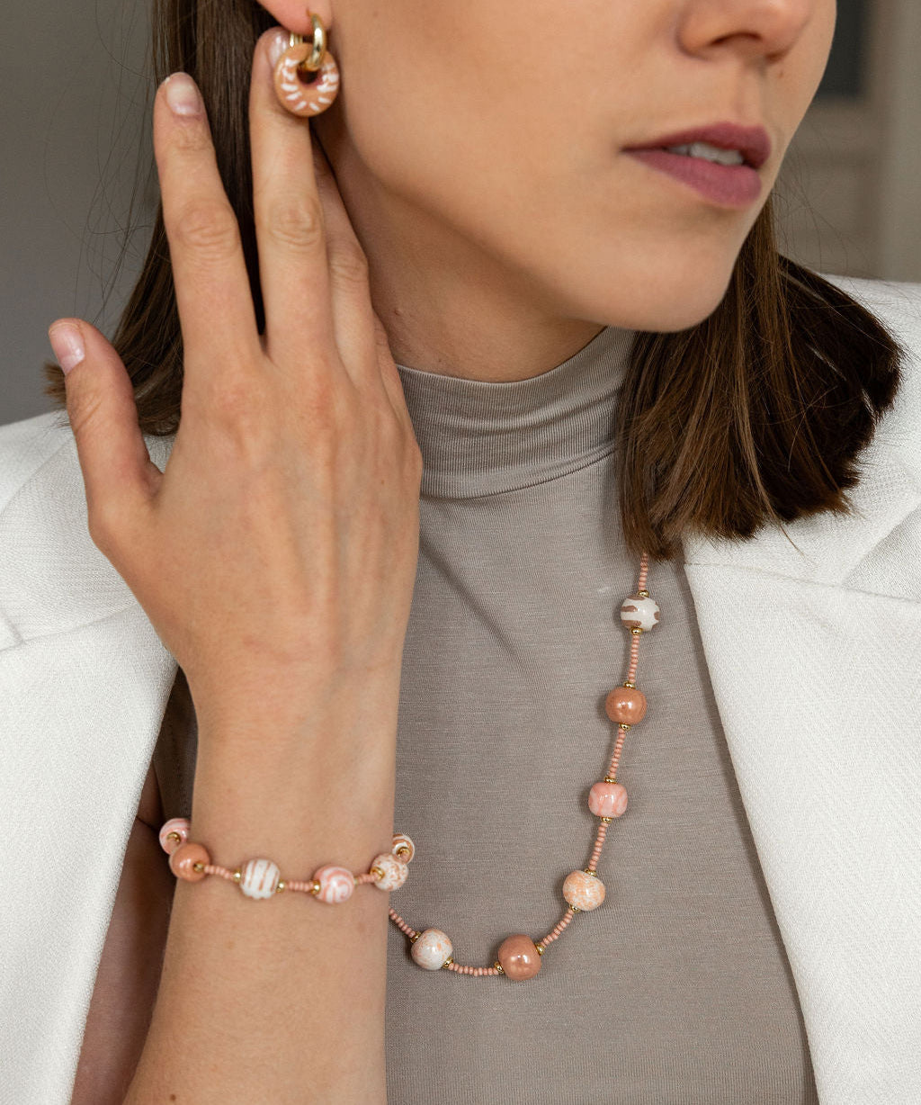 Heavenly Pink Delicate Bracelet
