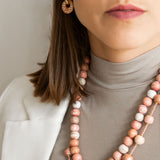 Heavenly Pink Delicate Necklace