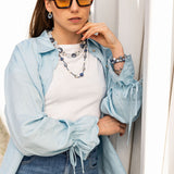 Summer Waves Delicate Necklace