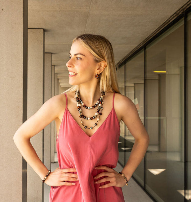 African Gold Necklace